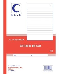 LIGNE Carnet autocopiant Dupli 22137 - 297 x 210 mm Couverture