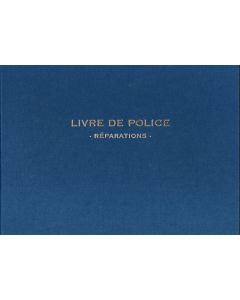 Registre Bijoutier Réparateurs Livre de police pour métaux précieux  14182 ELVE