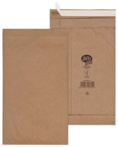 Pochettes d'expédition matelassées JIFFY - 200 x 235 mm : MAIL MEDIA Lot de 100 Visuel