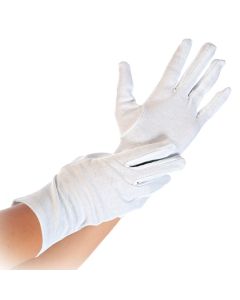 Gants en coton - Blanc Taille M : HYGOSTAR Image