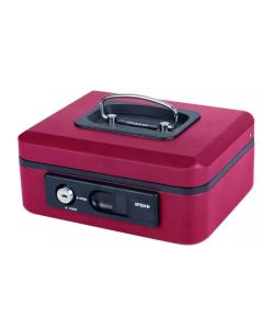 Caissette à Monnaie - Rouge - 200 x 160 x 90 mm : PAVO Deluxe