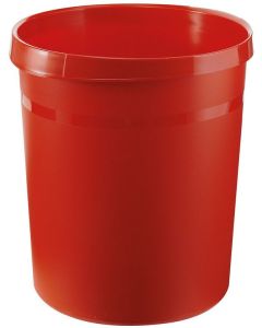 Corbeille à papier jaune 18 litres  GRIP HAN 18190-15 Poubelle