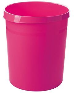 Corbeille à papier jaune 18 litres  GRIP HAN 18190-15 Poubelle