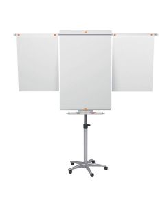 Photo Chevalet de conférence Piranha mobile - 700 x 1000 mm : NOBO 1901920