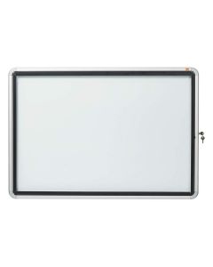 Photo Vitrine pour l'extérieur - Surface magnétique - 972 x 692 mm : NOBO 1902579