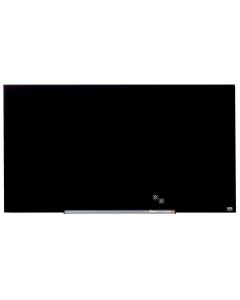 Photo Tableau magnétique en verre - Noir - 1260 x 711 mm : NOBO Diamond 1905181