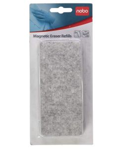 Photo Lot de 10 feutres de rechange pour brosse magnétique - Anthracite : NOBO 34534497