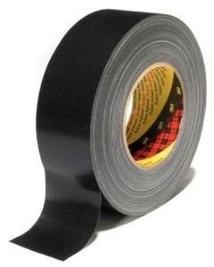 Photo Ruban adhésif toilé - 25 mm x 50 m - Noir 3M Premium 389 Image