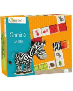 Photo Dominos - Animaux et textures AVENUE MANDARINE