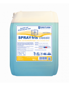 Photo DREITURM : Nettoyant pour surface en verre et en plastique Sprayfris classic - 10 Litres - 4321