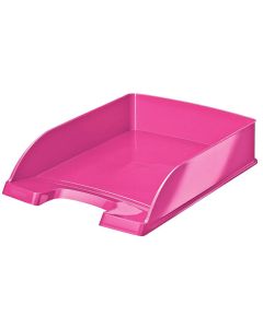 Photo Corbeille à courrier Plus WOW - Rose LEITZ 5226-30-23 Bureau