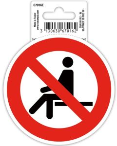 TESA : Ruban adhésif rayé en PVC 58133  - Jaune/noir (Signalétique 58133)