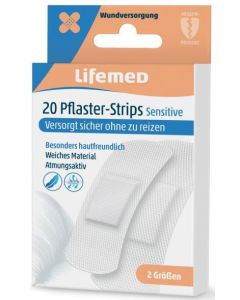 Photo Pansements pour peau sensible - 2 tailles Sensitive LIFEMED 