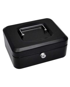 Caisse à monnaie 6 compartiments - Noir - 150 x 80 mm PAVO 8011827