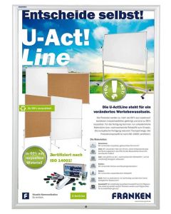 NOBO : Cadre porte-affiche - Format A4 affichage