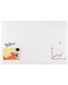 Photo Tableau design en verre - Blanc - 1800 x 1200 mm : FRANKEN GTL12018009