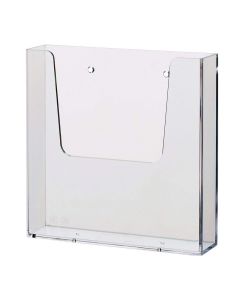 HELIT : Présentoir brochures mural - 1 compartiment - format A5 -  H2350102