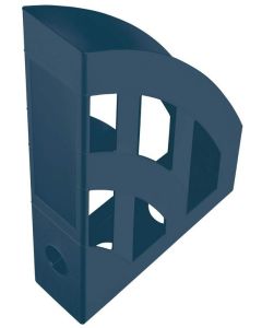 Photo Porte revues - Plastique recyclé - Bleu HELIT The Green Bridge