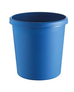 Photo Corbeille à papier avec rebord 18 litres - Bleu : HELIT H6105834