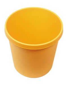 HELIT  : Corbeille à papier 30 litres  Jaune H6106118