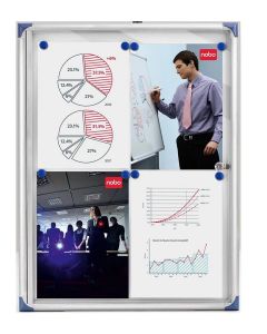 Photo Vitrine d'intérieur PACIFIC extra plate - 510 x 370 mm : NOBO 1901798