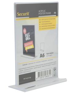 HELIT : Présentoir de table incliné H2354302 A4 Affichage Chevalet