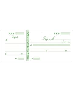 Photo REÇUS - Carnet à souche - 89 x 210 mm EXACOMPTA 