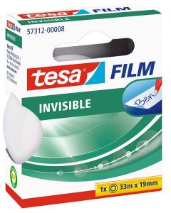Photo TESA : Ruban adhésif Mat-invisible - 19 mm x 33 m
