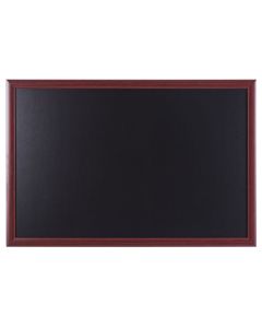 Photo Tableau noir - Cadre Merisier - 900 x 600 mm BI-OFFICE Image