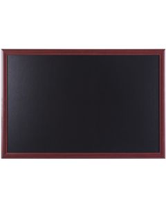 Photo Tableau noir - Cadre Merisier - 1200 x 900 mm BI-OFFICE Image