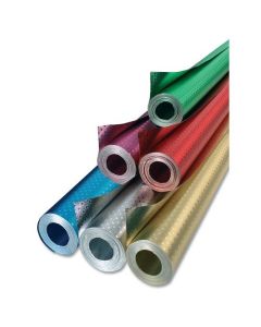 Feuille d'Aluminium - Petites étoiles - Or - 500 mm x 10 m FOLIA Image