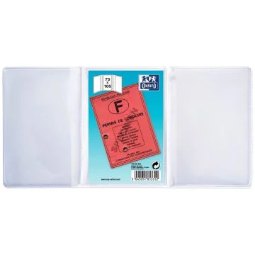 Pochette de protection Permis de conduire OXFORD Triple Image