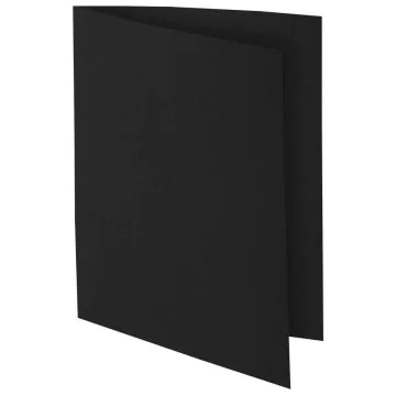 Chemises pour dossiers A4 ROCK'S - Noir : EXACOMPTA Lot de 100 Image