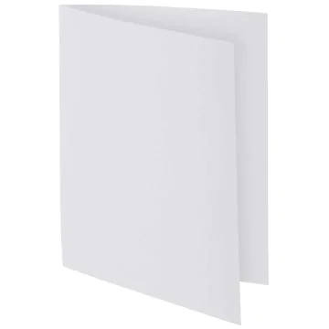 Lot de 10 Chemises pour dossiers A4 ROCK'S 210 - Blanc : EXACOMPTA 
