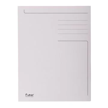 EXACOMPTA : Chemise imprimée à 3 rabats - Gris - 449019E