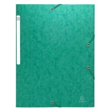 EXACOMPTA 55753E - Chemises à élastiques Scotten - Vert