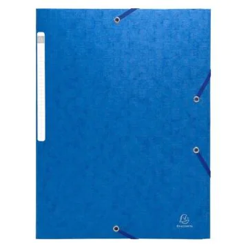 EXACOMPTA 55952E - Chemises à élastiques Scotten - Bleu