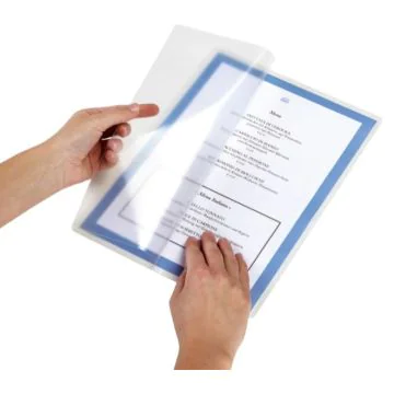 Pochettes à Plastifier à Froid - A4  : DURABLE  SEAL IT Lot de 10 image