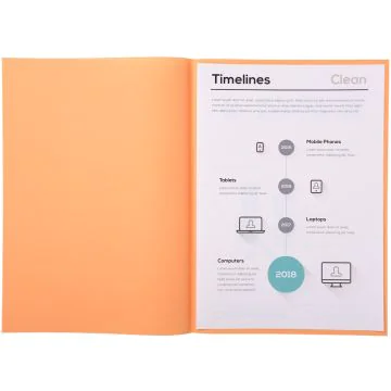 Sous-chemises pour dossier A4 Bulle EXACOMPTA 850102E