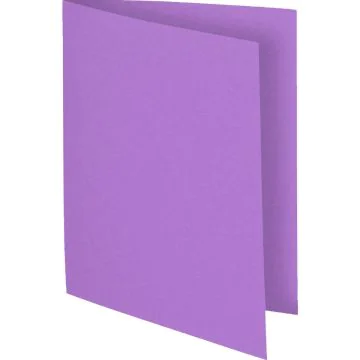 Lot de 100 Chemises pour dossiers A4 FLASH 220 - Lilas : EXACOMPTA Visuel