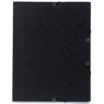 Photo Chemise imprimée à élastiques - 3 rabats - Noir EXACOMPTA