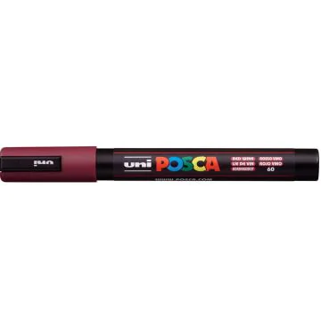 Marqueur peinture Posca PC 5M - Lie de vin : UNI-BALL exemple