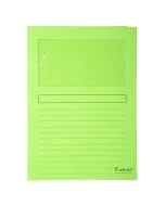 EXACOMPTA  50253E : chemises à fenêtre - Vert clair Forever