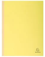 EXACOMPTA  chemises à soufflet dos toilé - Jaune canari (Papier recyclé)