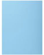 Lot de 100 Chemises à 1 rabat - Bleu clair EXACOMPTA Image